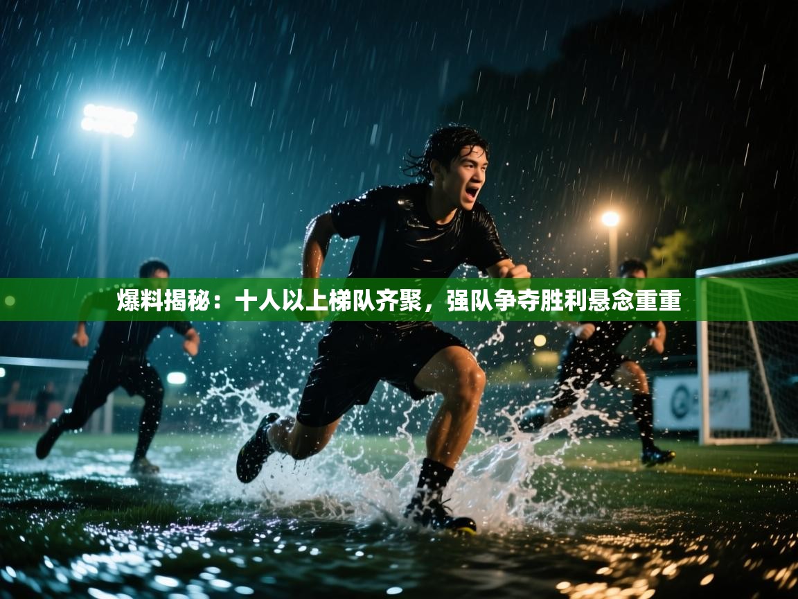 爆料揭秘：十人以上梯队齐聚，强队争夺胜利悬念重重  第1张