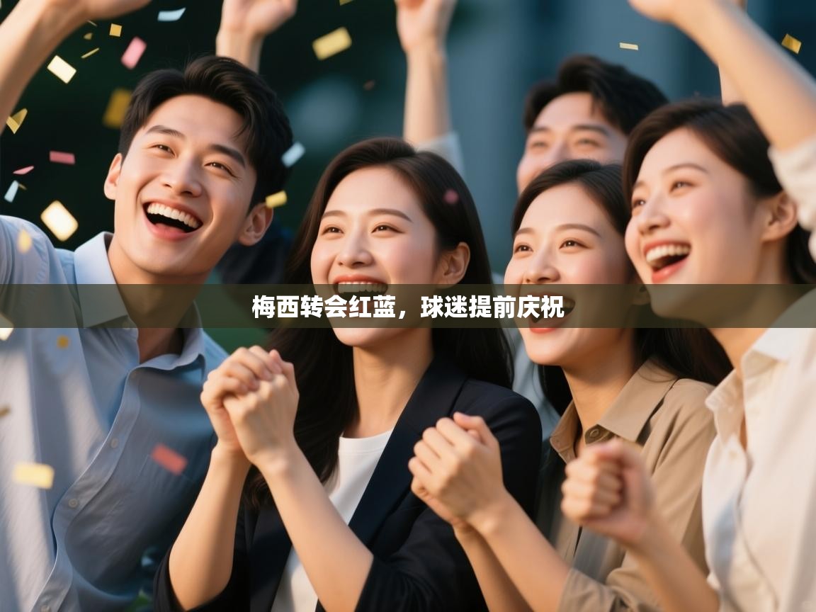 梅西转会红蓝,球迷提前庆祝 第1张