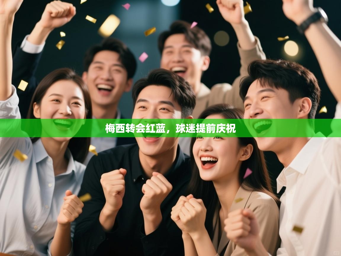 梅西转会红蓝,球迷提前庆祝 第2张